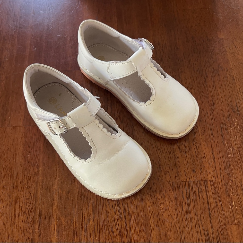 L’Amour Selina Scalloped T-Strap Mary Jane